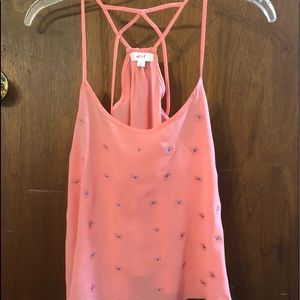 Pink tank top